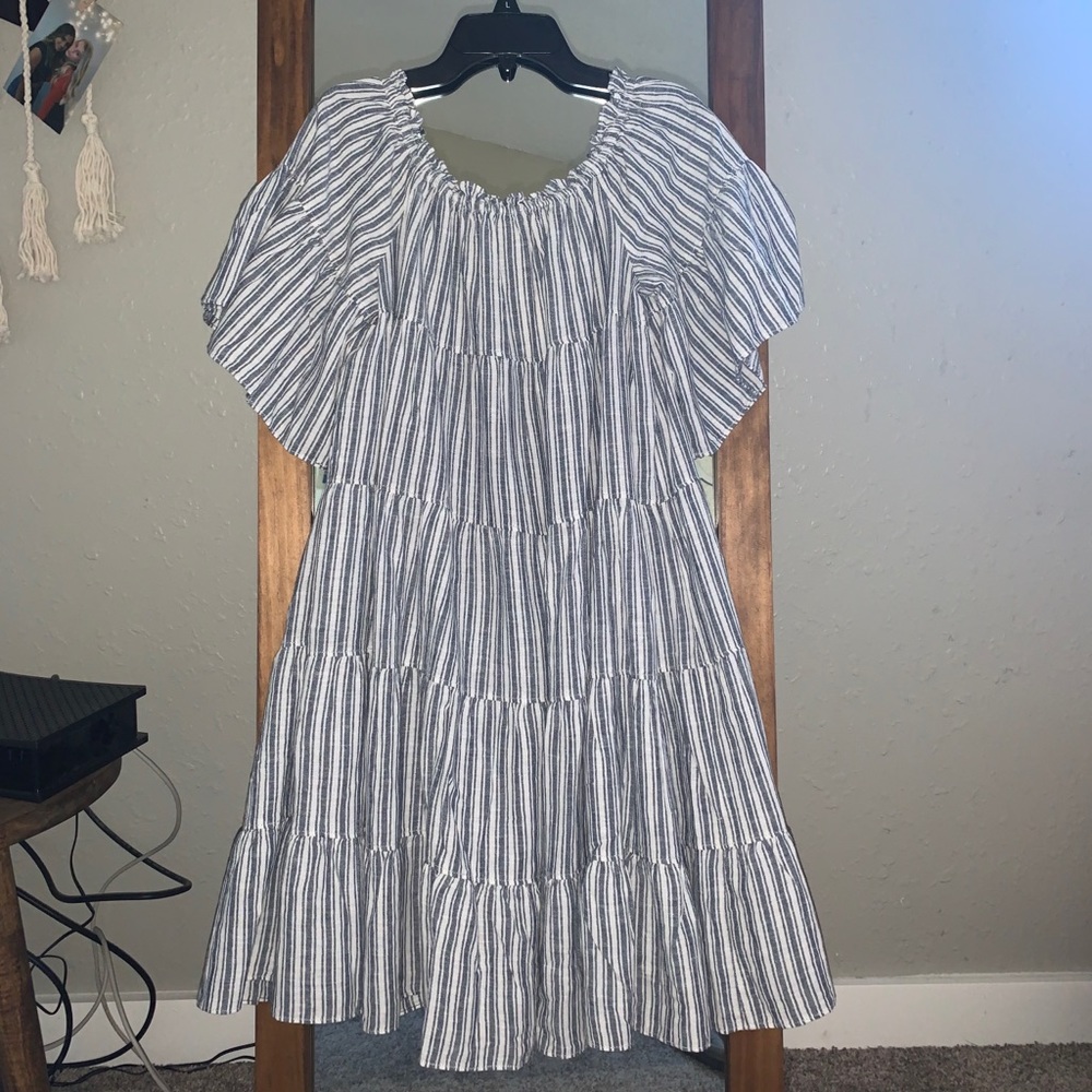 Max Studio Off the Shoulder Dress - Picture 1 of 3